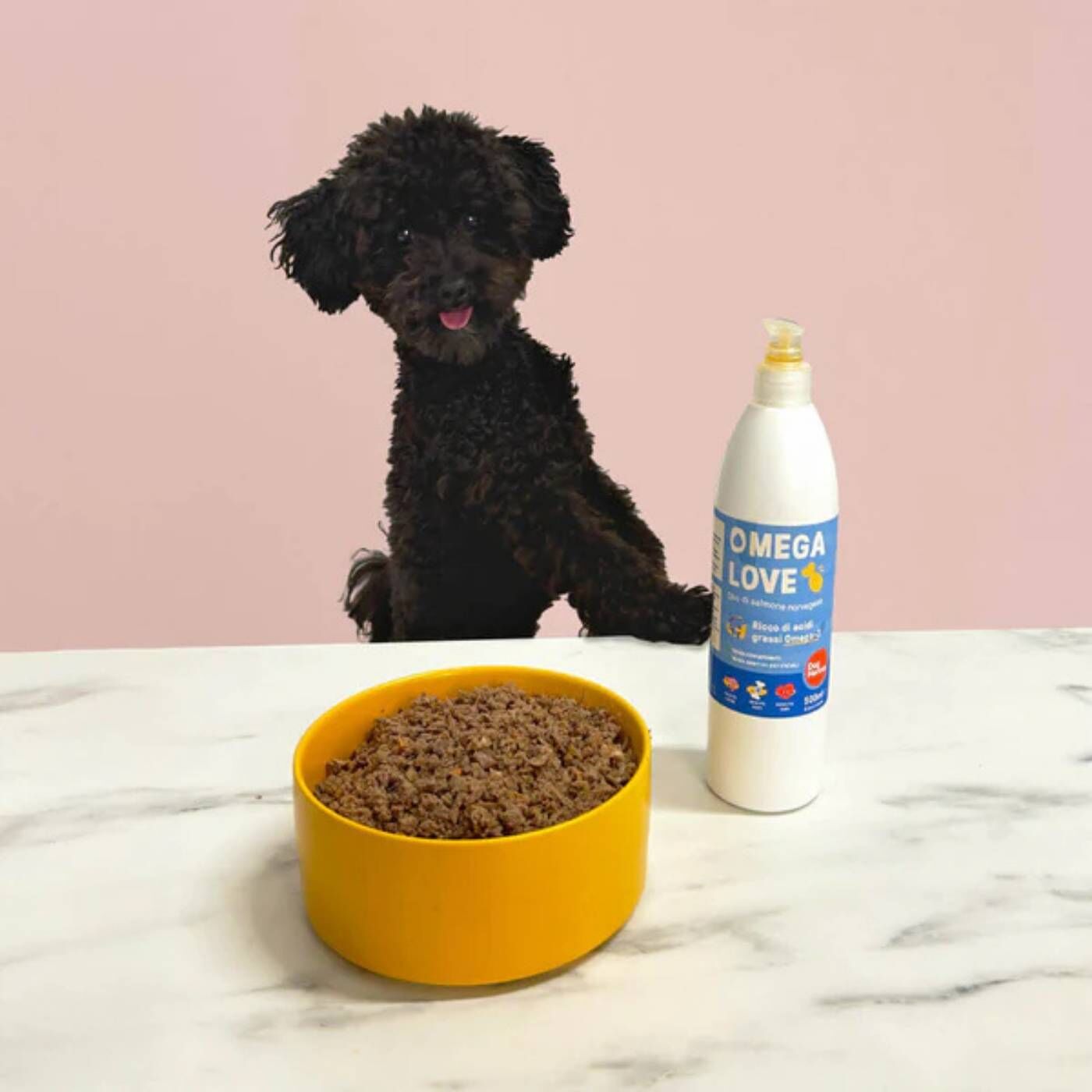 Dog Heroes Omega Love Olio di Salmone Norvegese per Cani 500 ml