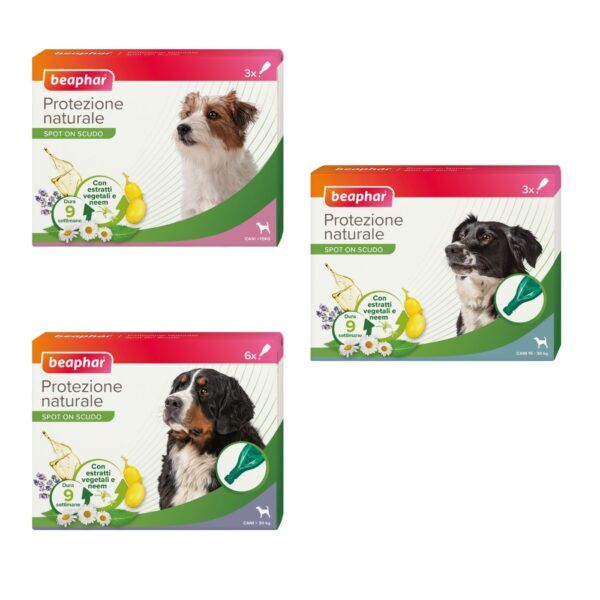 beaphar spot on antiparassitario naturale per cani