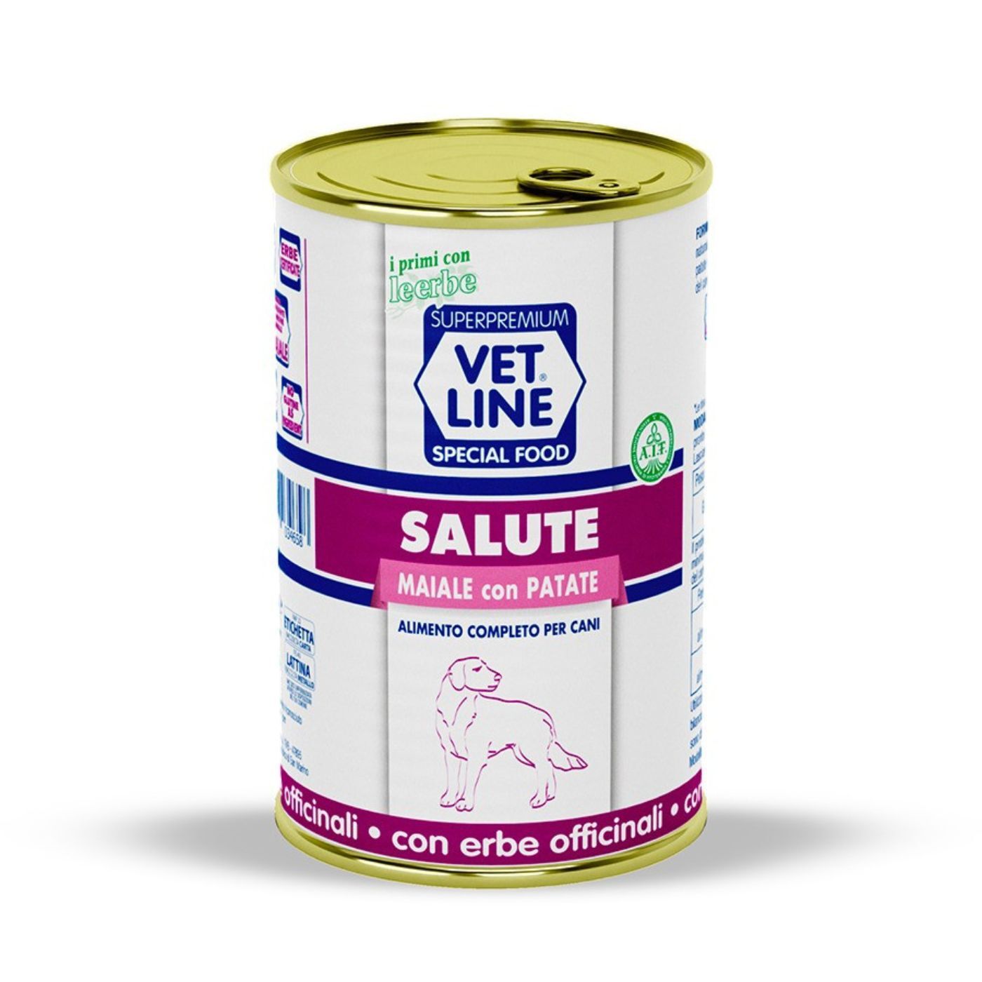 vet line salute maiale con patate alimento umido monoproteico per cani vetline
