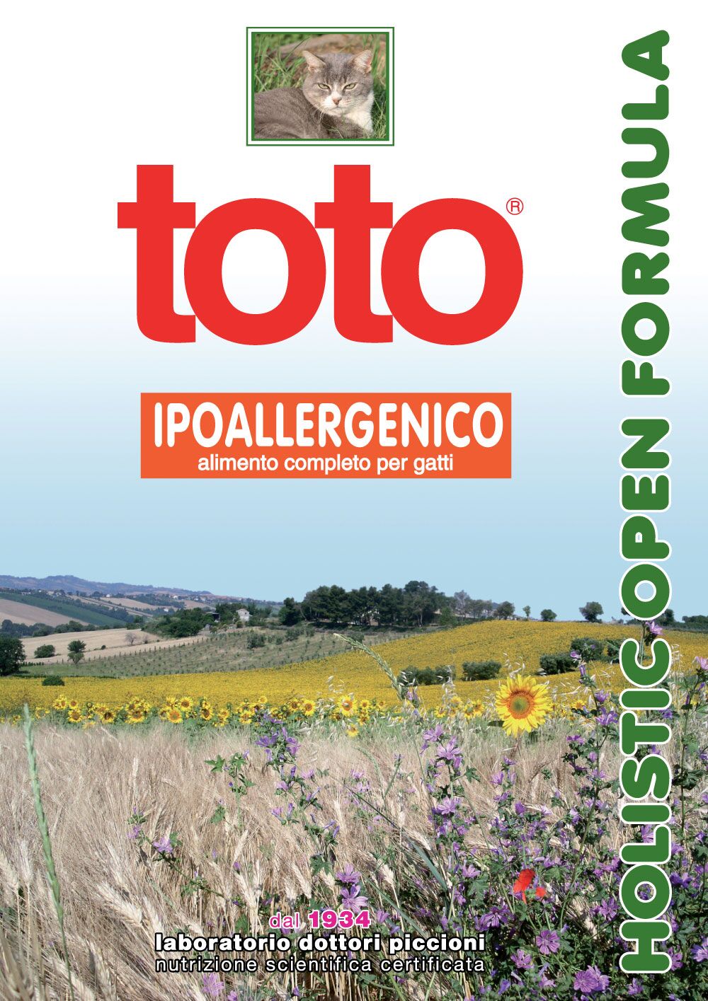 Toto Holistic Open Formula Ipoallergenico per Gatti - immagine 2