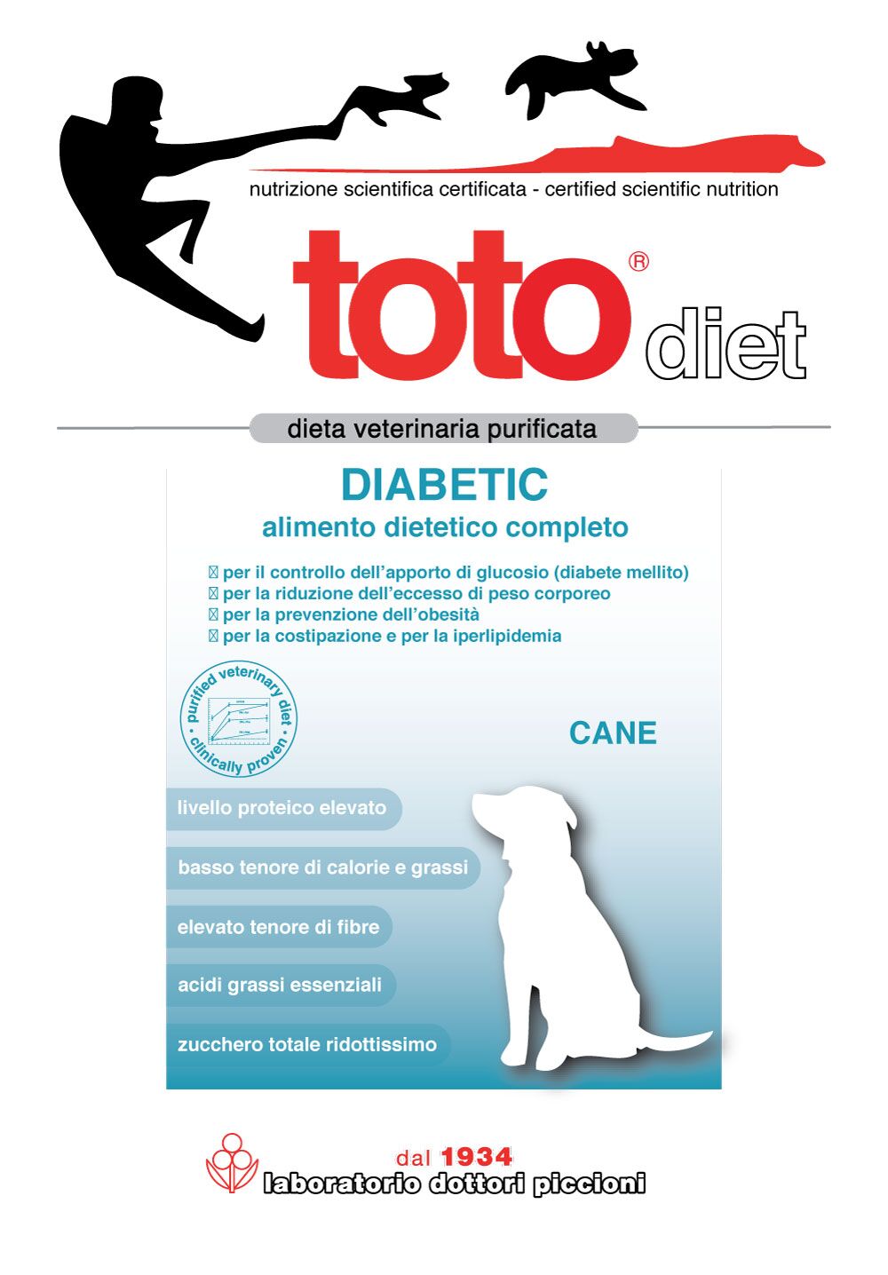 Toto Diet Diabetic per Cani - immagine 2