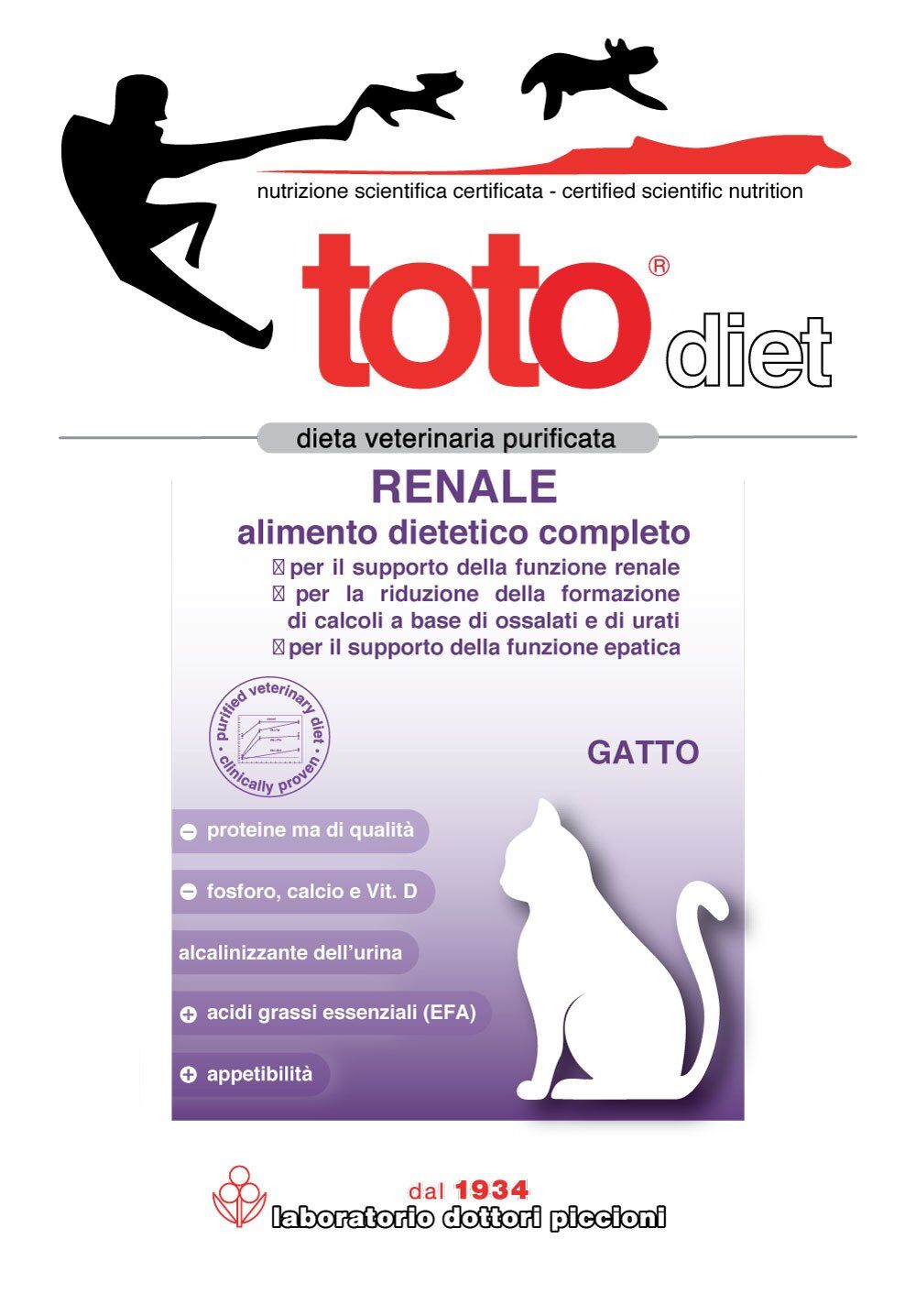 12 Kg - Toto Diet Renal Gatti - immagine 2