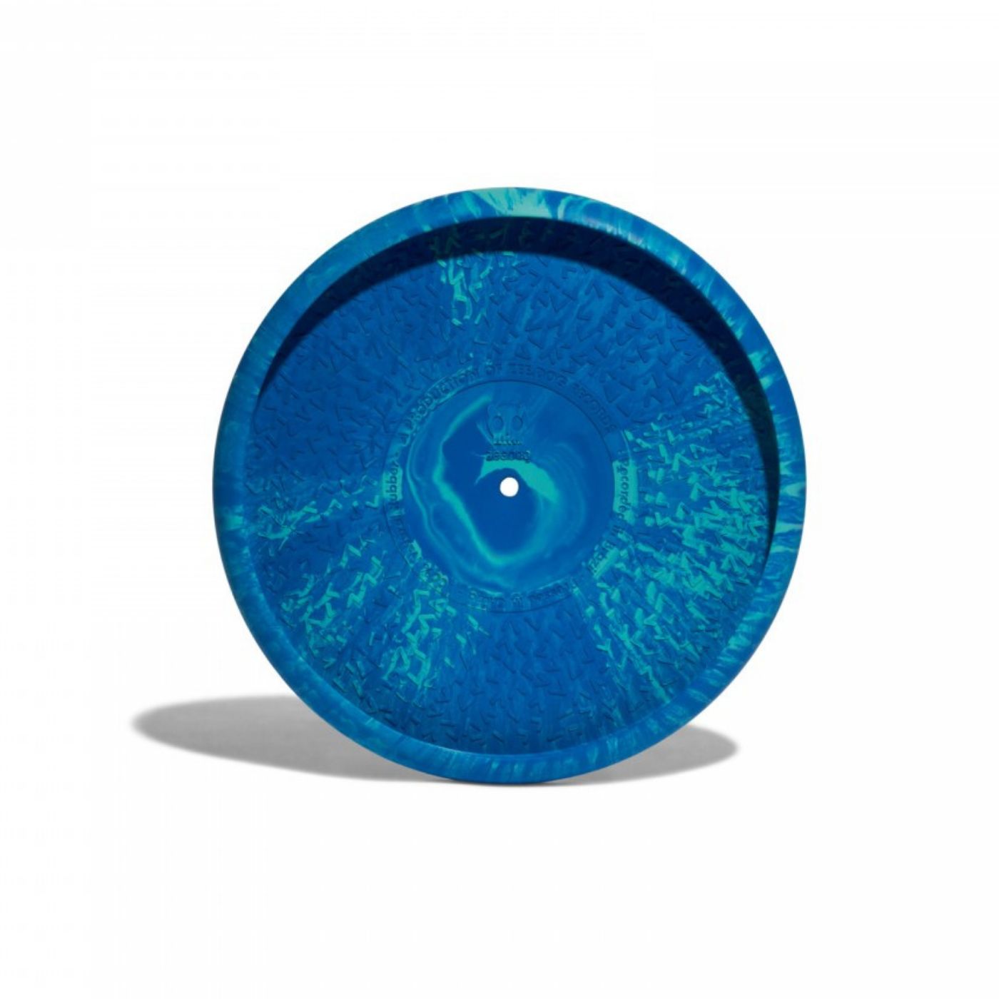 Zee.Dog Gioco Frisbee Blues per Cani in Vinile - Retro