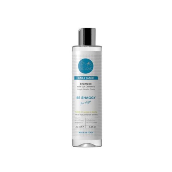 Be Love Shampoo Be Shaggy per Manti Duri Cheratinici per Cani 250ml