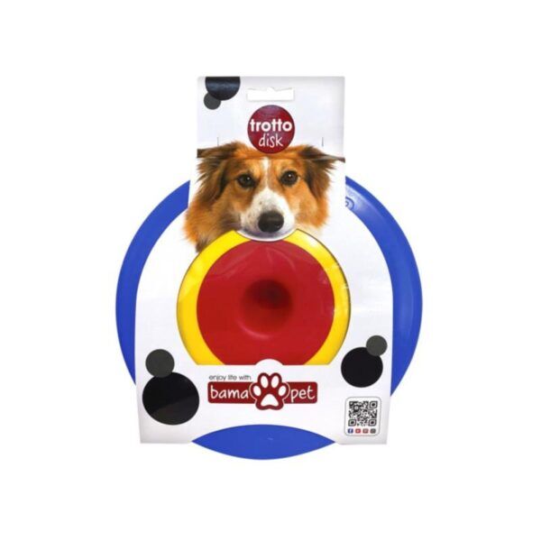 Bama Pet Frisbee Gioco per Cani Trotto Disk