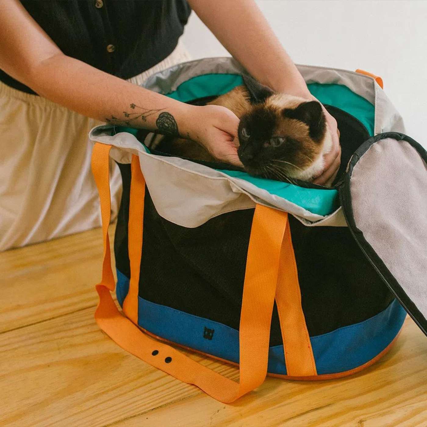 Zee.Cat Trasportino Polo per Gatti - Perfetto per gli spostamenti brevi e più lunghi