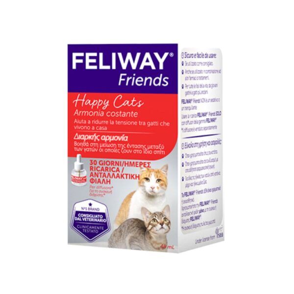 Ceva Feliway® Friends 1 Ricarica 30 giorni 48ml