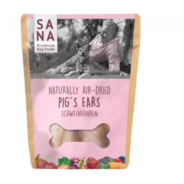 Sanadog Snack Orecchie di Suino Maiale per Cani