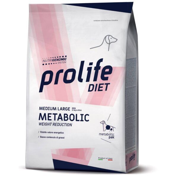 Prolife® Diet Dog Metabolic Medium Large per Cani