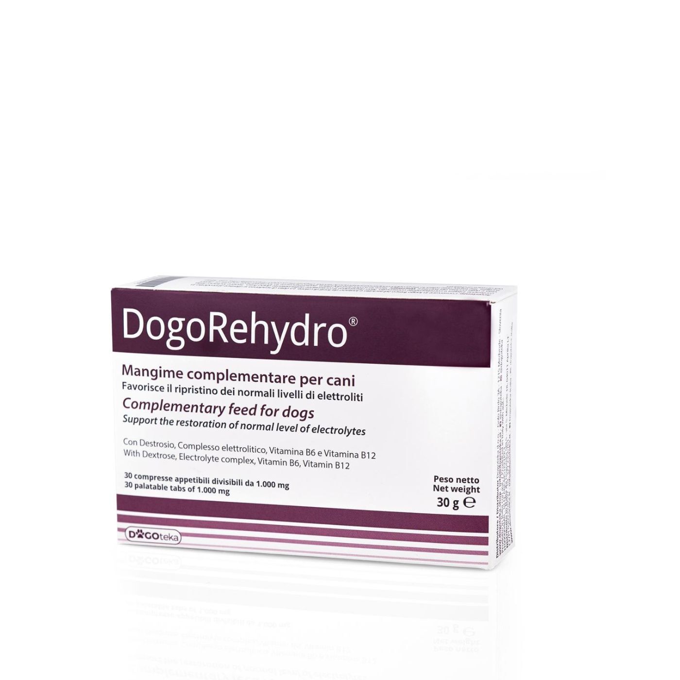 dogoteka dogorehydro® 30 compresse per cani e gatti