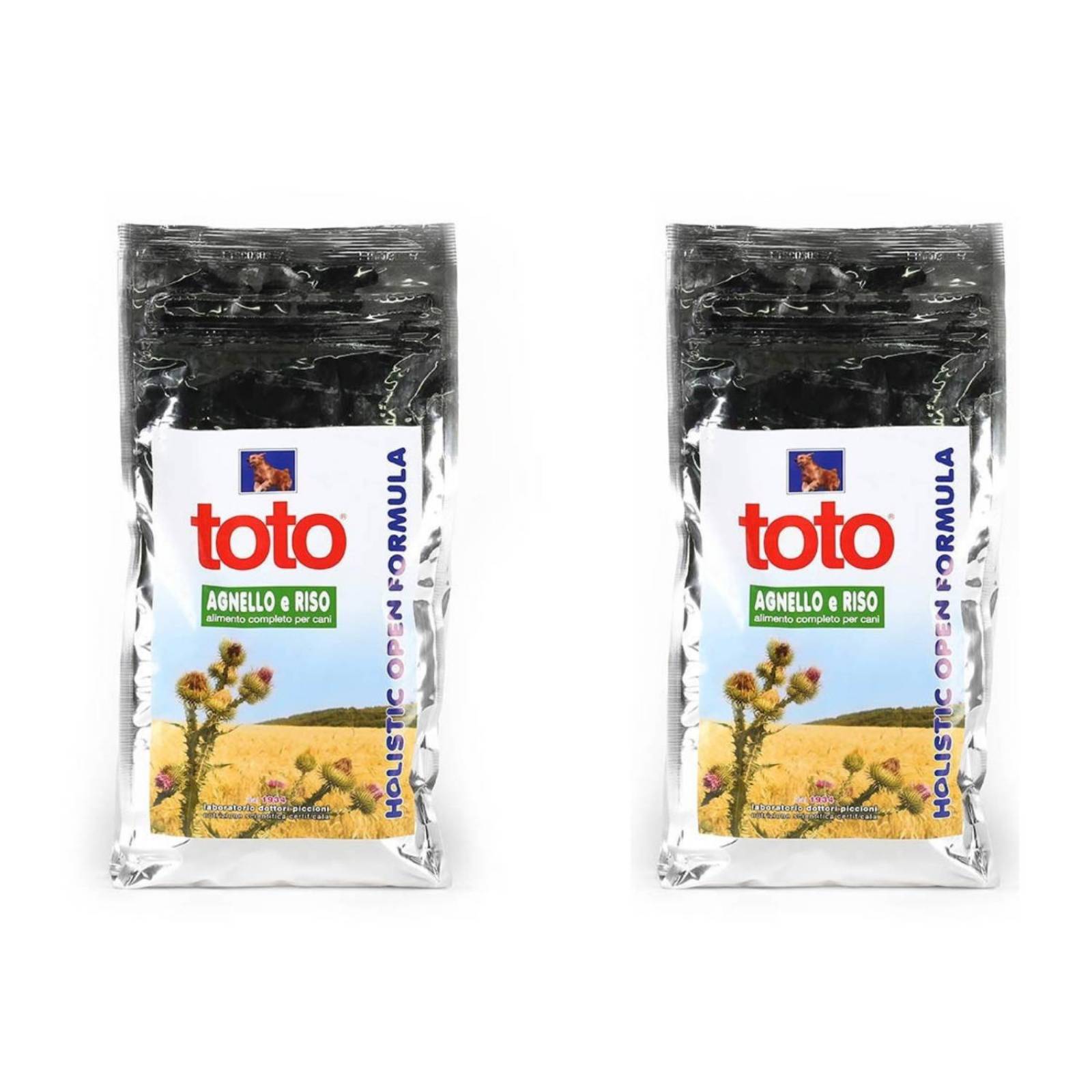 toto holistic open formula agnello e riso per cani